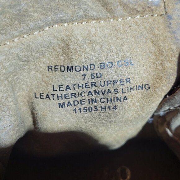 Polo By Ralph Lauren Ranger Men's Distressed Brown Leather Buckle Boots Size 7.5 - Picture 17 of 17